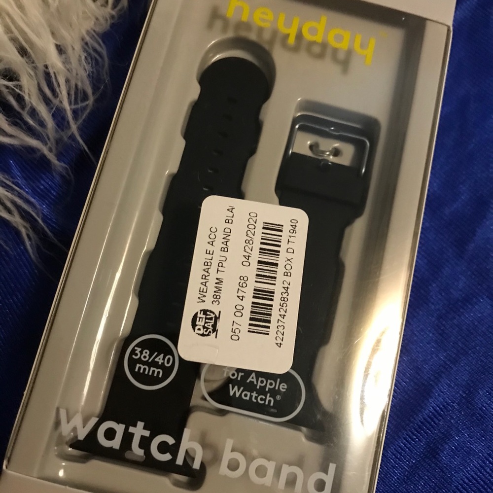 NIB Heyday Watch Band 38mm. Black.